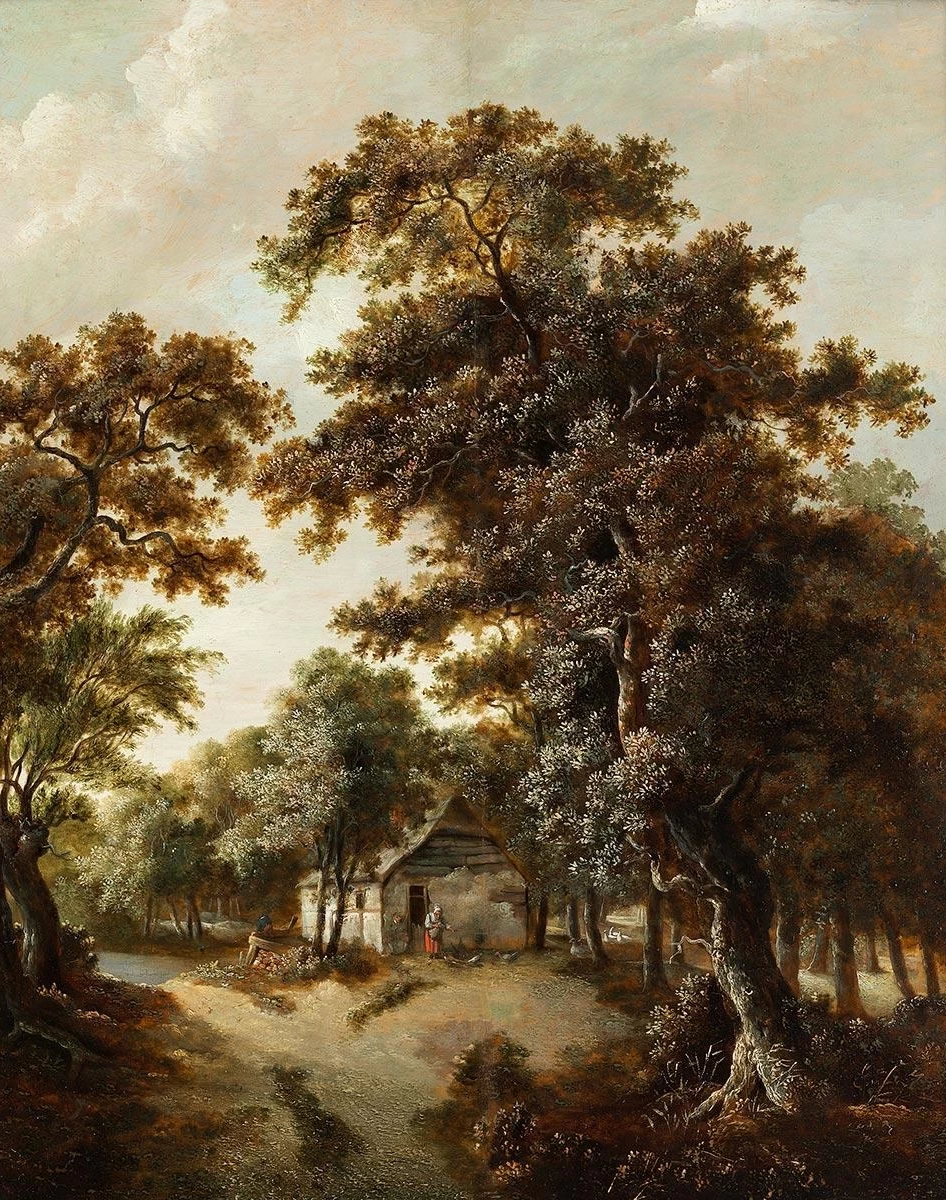Veduta di una piccola fattoria
